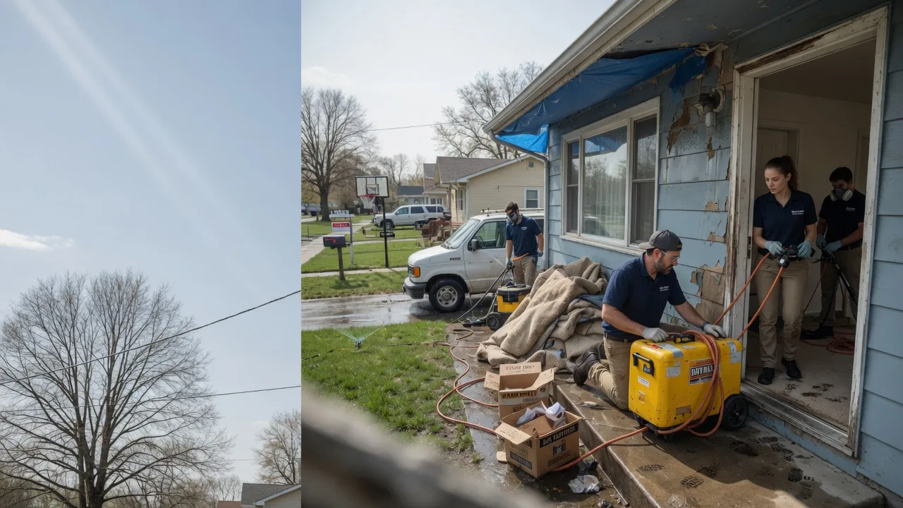 Basement Flood Cleanup in Nielsville, MN near me